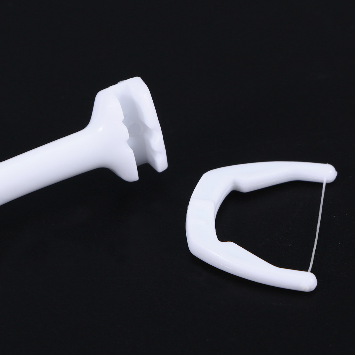 Dental Floss Picks - 20Pcs Dental Floss Picks Replaceable Head