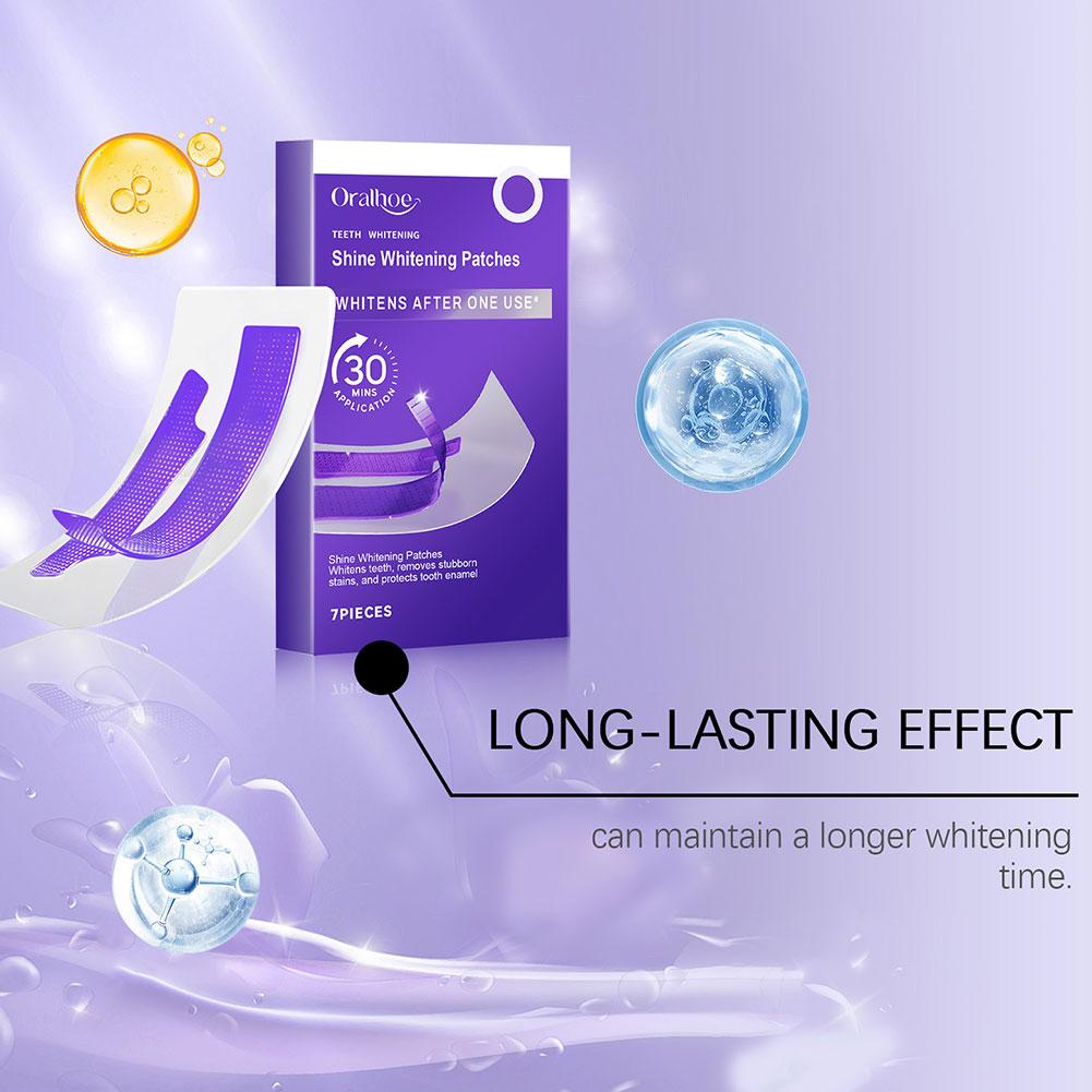 7pcs Purple Teeth Whitening St - Teeth Whitening/Bleaching 评论和价格