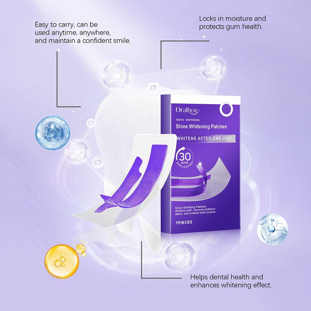 7pcs Purple Teeth Whitening St - Teeth Whitening/Bleaching 评论和价格