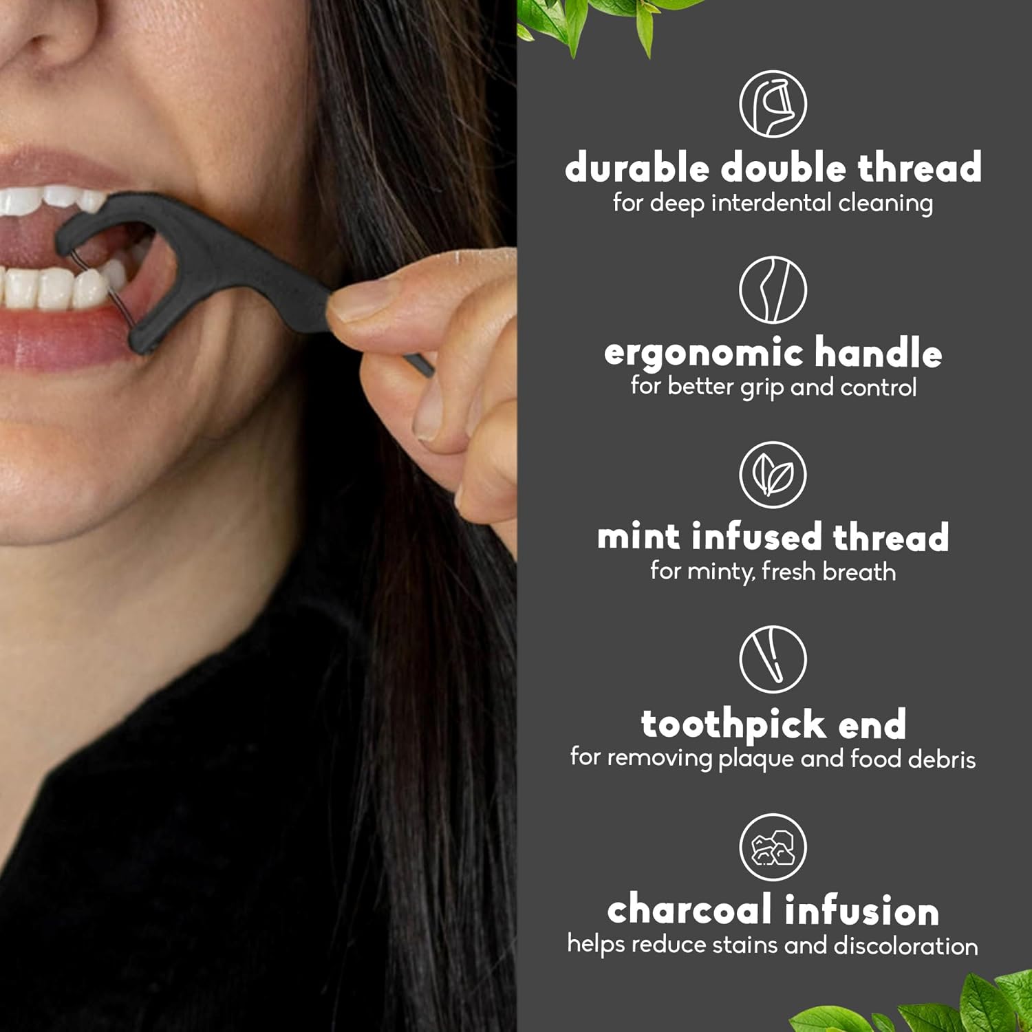 Dental Floss Picks Double Thre - Dental Floss Picks 评论和价格