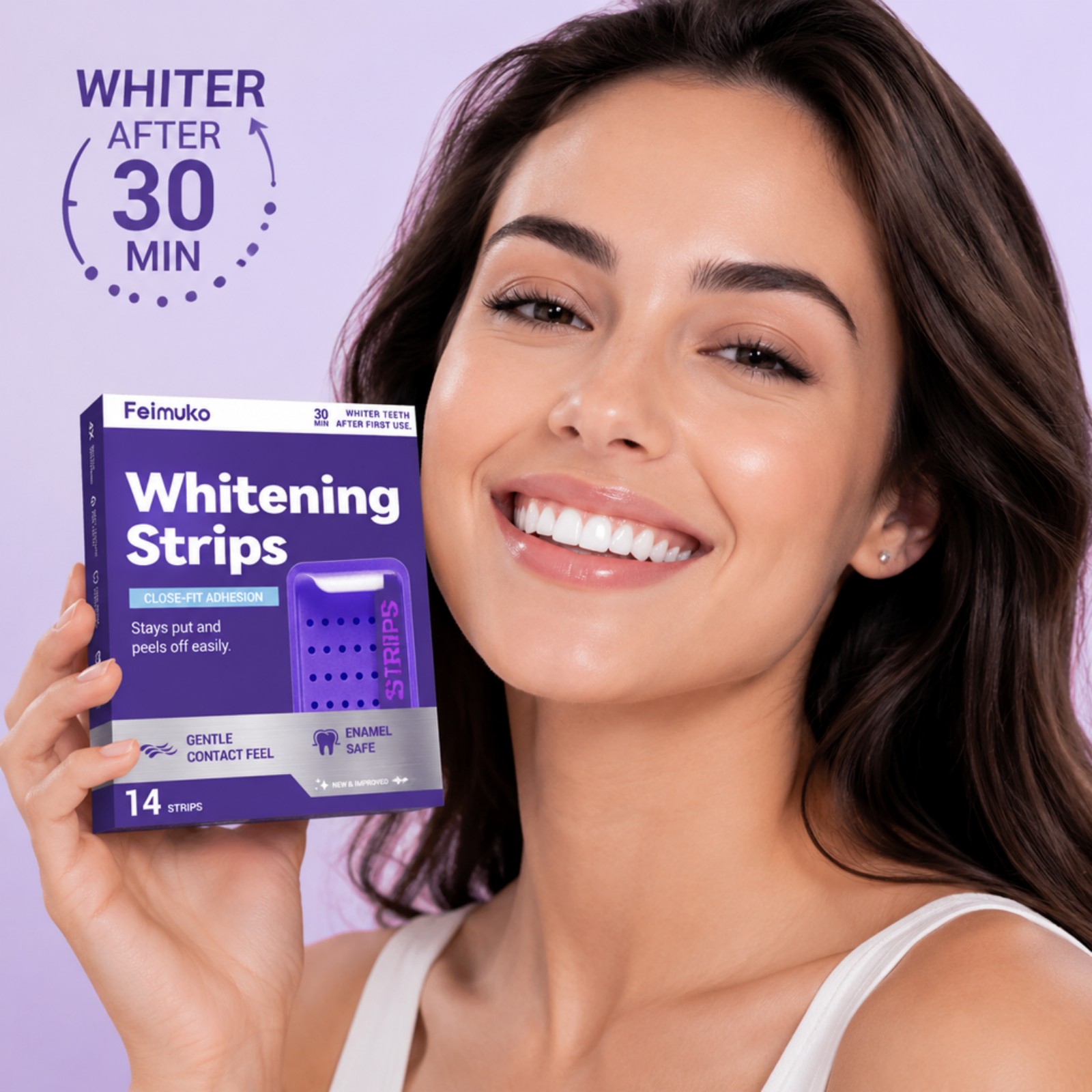 7pcs Premium Purple Whitening  - Teeth Whitening Kit At Home 评论和价格