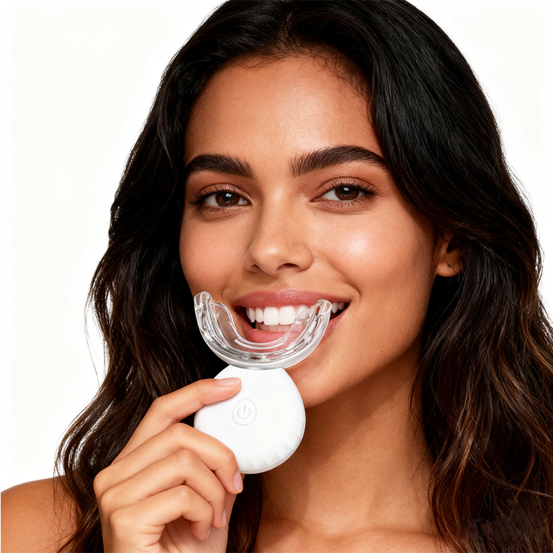 U-Shaped Rechargeable Light Qu - Teeth Whitening Kit At Home 评论和价格