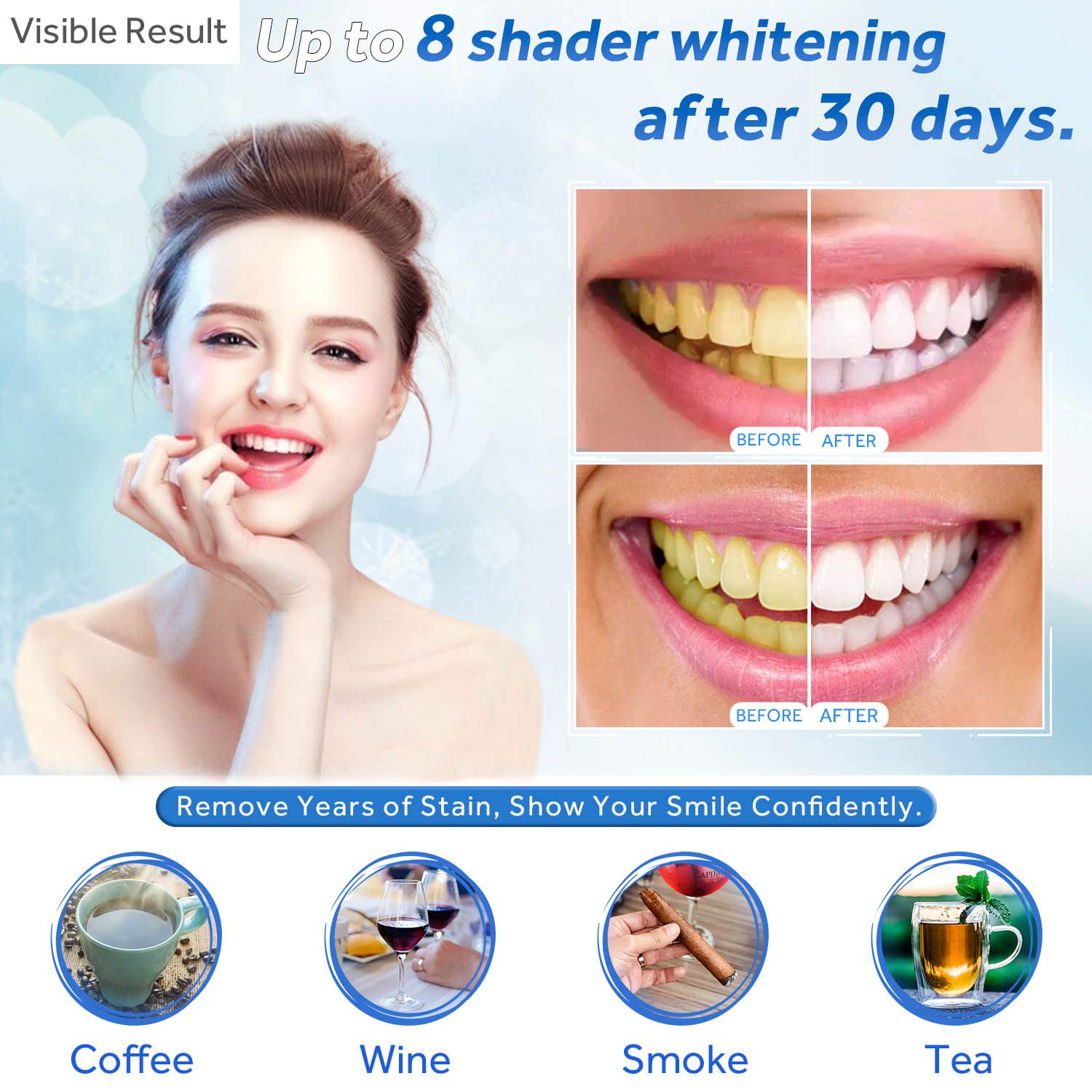Teeth Whitening Gel Refill Syr - Teeth Whitening/Bleaching 评论和价格
