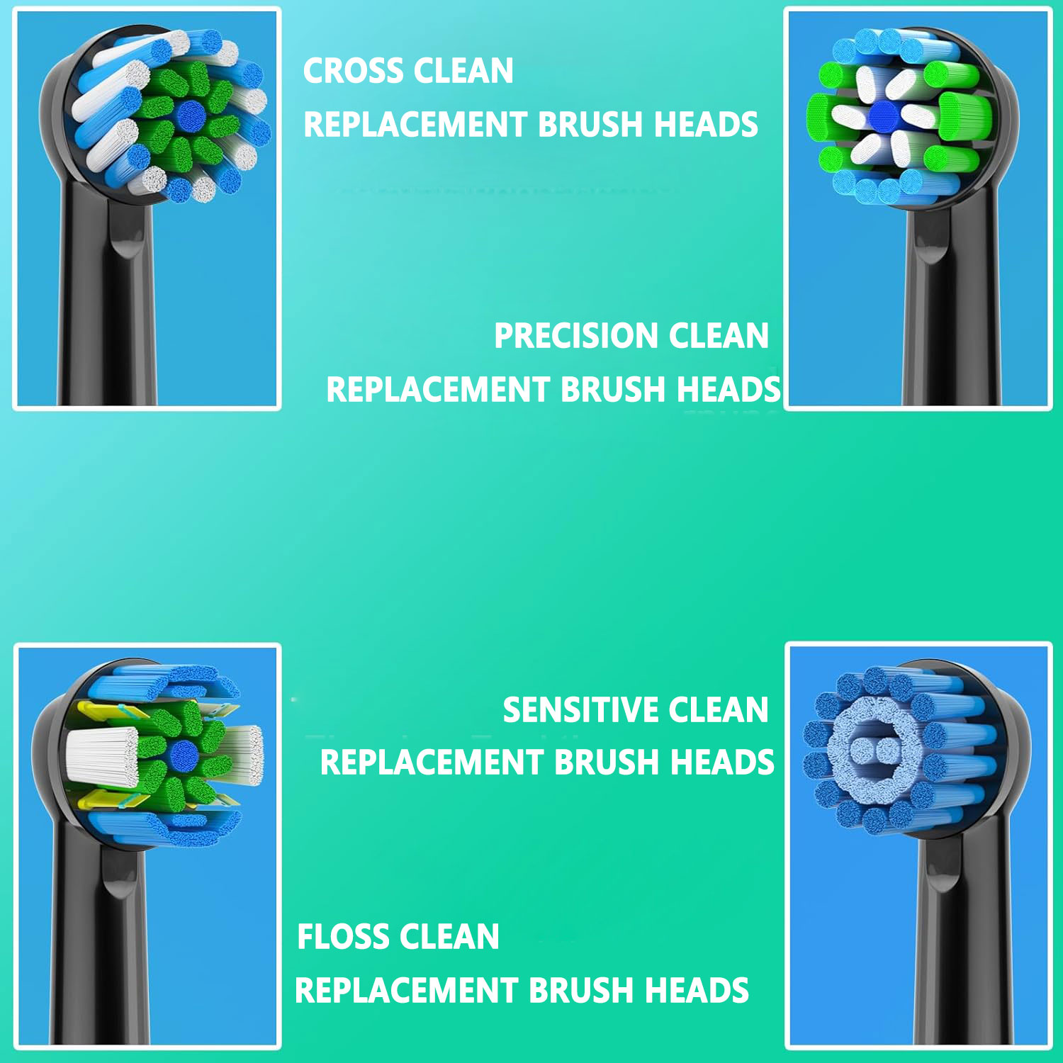 8pcs Toothbrush Head Compatibl - Teeth Whitening Machine Professional 评论和价格