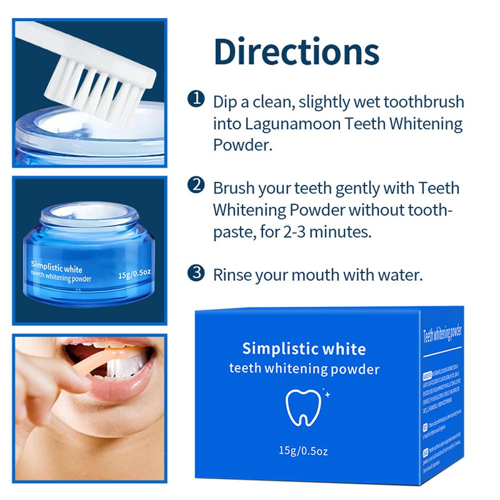 15g Teeth Whitening Powder Pre - Teeth Whitening Flash 评论和价格