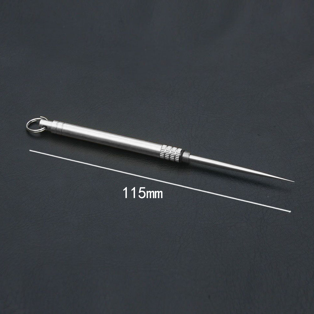 Titanium outdoor edc portable  - Dental Floss Picks 评论和价格
