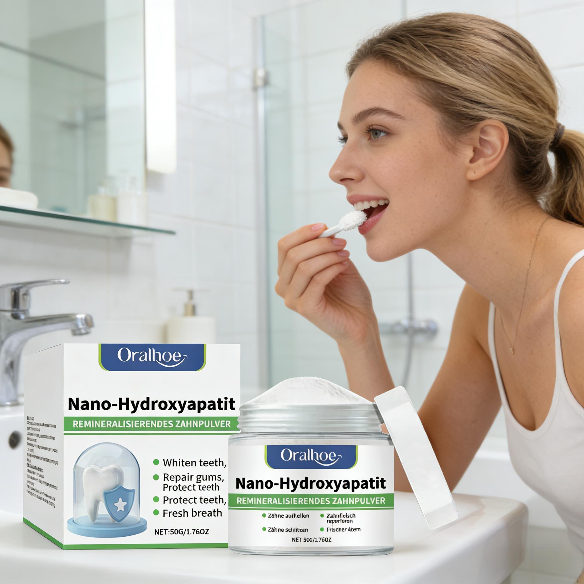 Oralhoe Whitening Tooth Powder - Teeth Whitening Flash 评论和价格