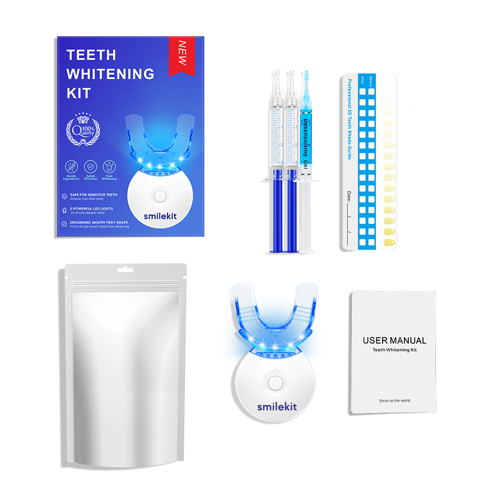Teeth Whitening Kit - 5X LED L - Teeth Whitening Kit At Home 评论和价格