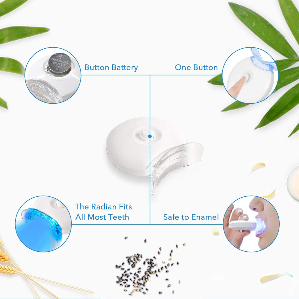 Teeth Whitening Kit - 5X LED L - Teeth Whitening Kit At Home 评论和价格