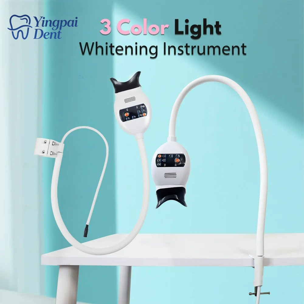 Adjustable 3 Colors LED Teeth  - Teeth Whitening/Bleaching 评论和价格