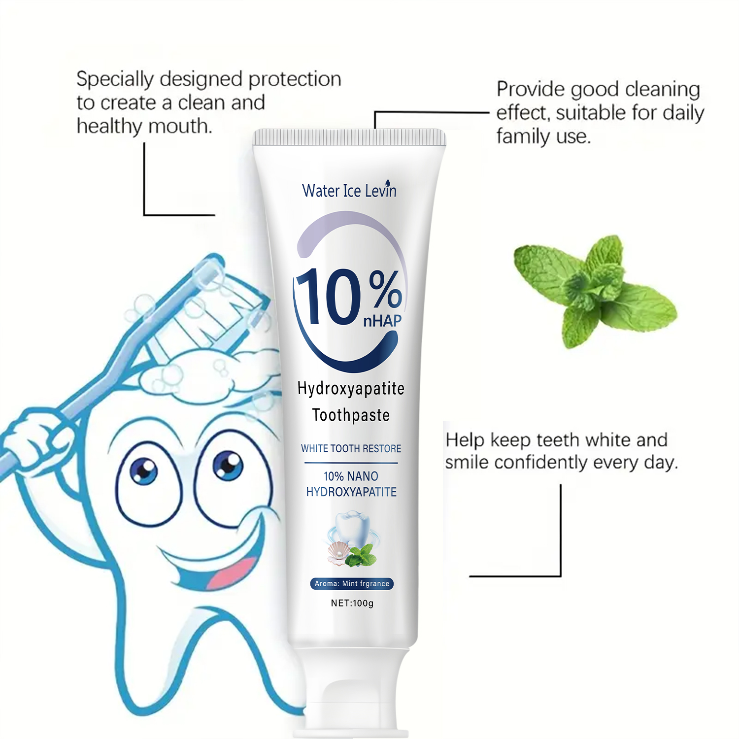 10% Nano Hydroxyapatite Toothp - Teeth Whitening Opalescence 评论和价格