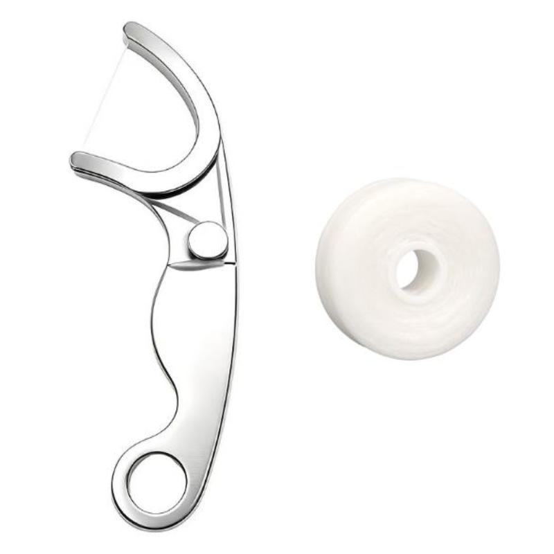 Stainless Steel Dental Floss H - Dental Floss Picks 评论和价格