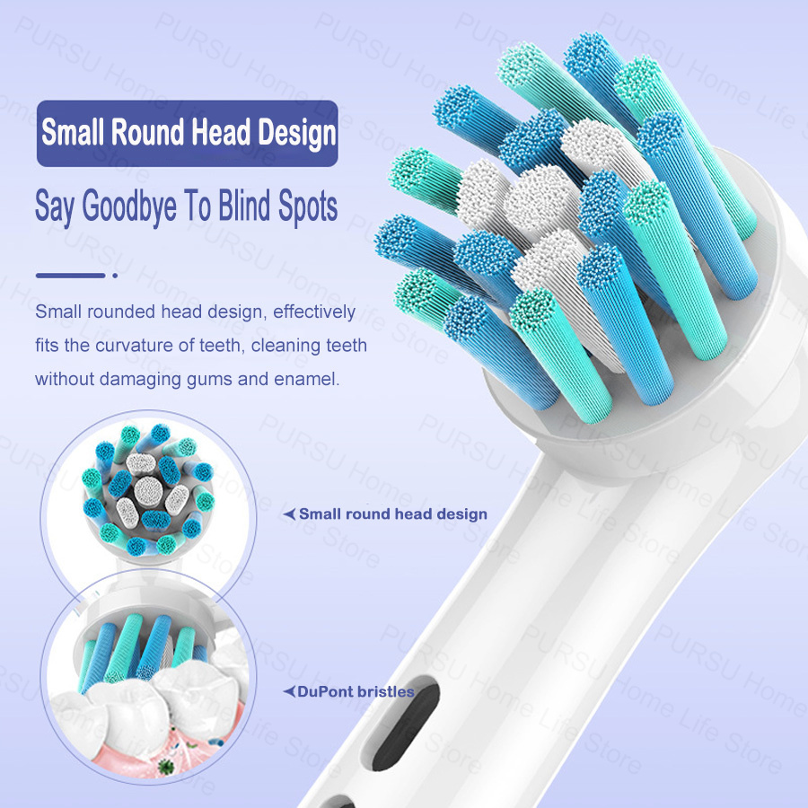 8/16Pcs Electric Toothbrush He - Teeth Whitening Machine Professional 评论和价格