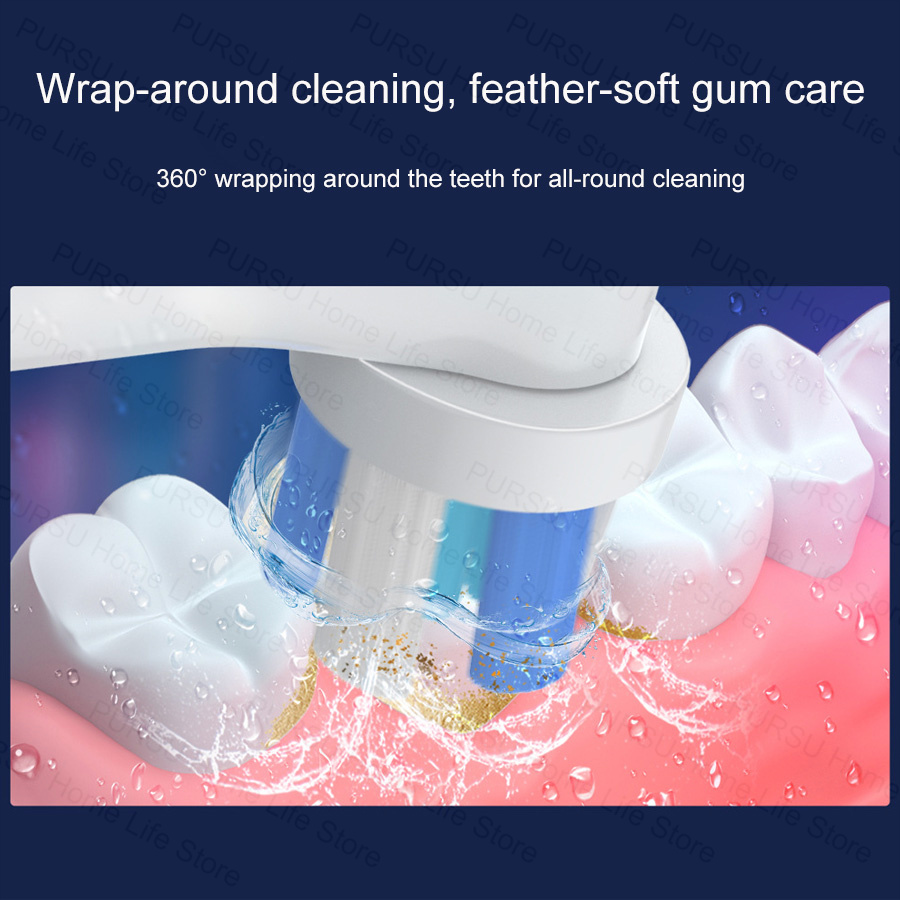 8/16Pcs Electric Toothbrush He - Teeth Whitening Machine Professional 评论和价格