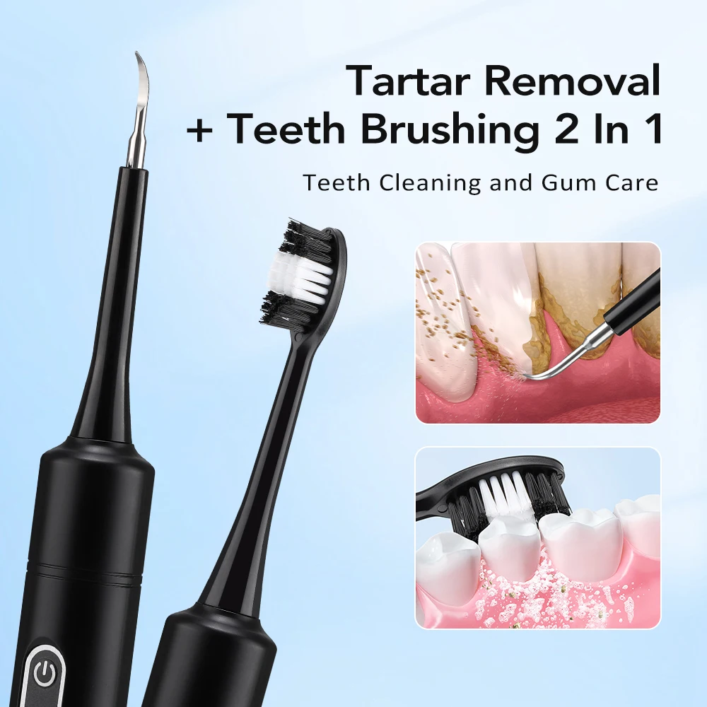 Electric Sonic Vibration Denta - Teeth Whitening Home 评论和价格