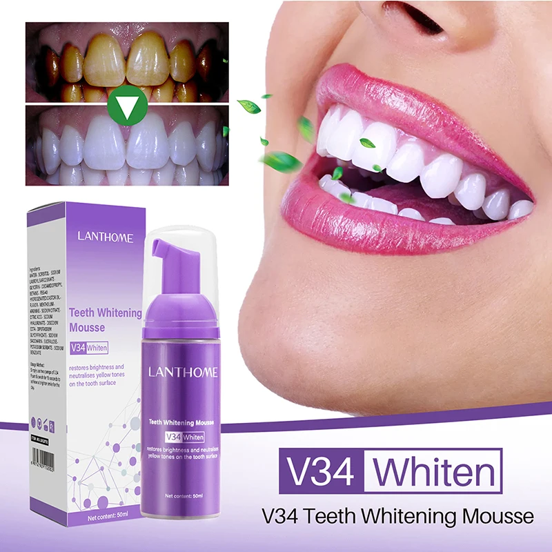 Mousse V34 Toothpaste Teeth Cl - Teeth Whitening Opalescence 评论和价格
